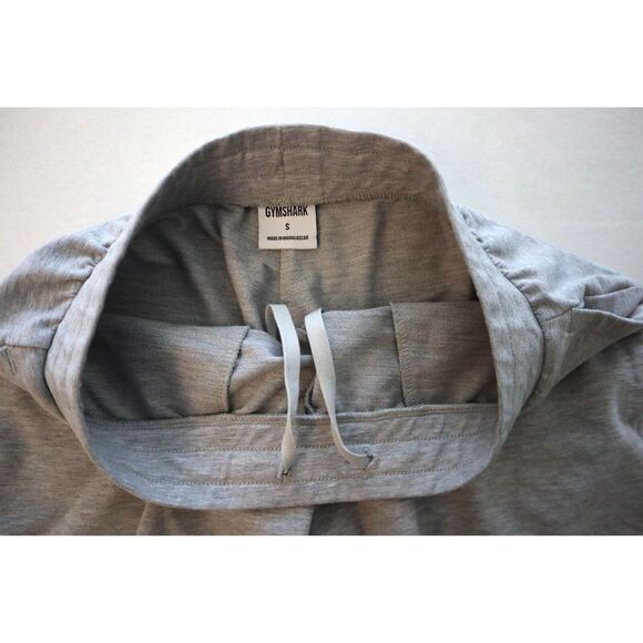 Gymshark A1A2N-GBCN-S-CJ1 Men's Sz S Gray Heather Essential Muscle Fit 7" Shorts - Picture 3 of 10